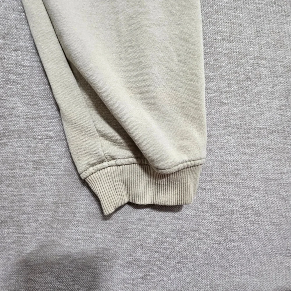 The‎ North Face Cargo Sweatpants Mens Large Tan Beige Fleece Joggers NF0A5GEM